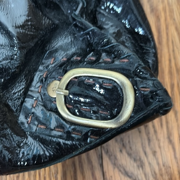 Carla Mancini Patient leather Shoulder Bag black - Picture 11 of 15